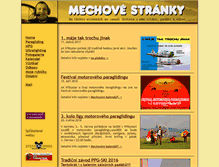 Tablet Screenshot of mechy.cz